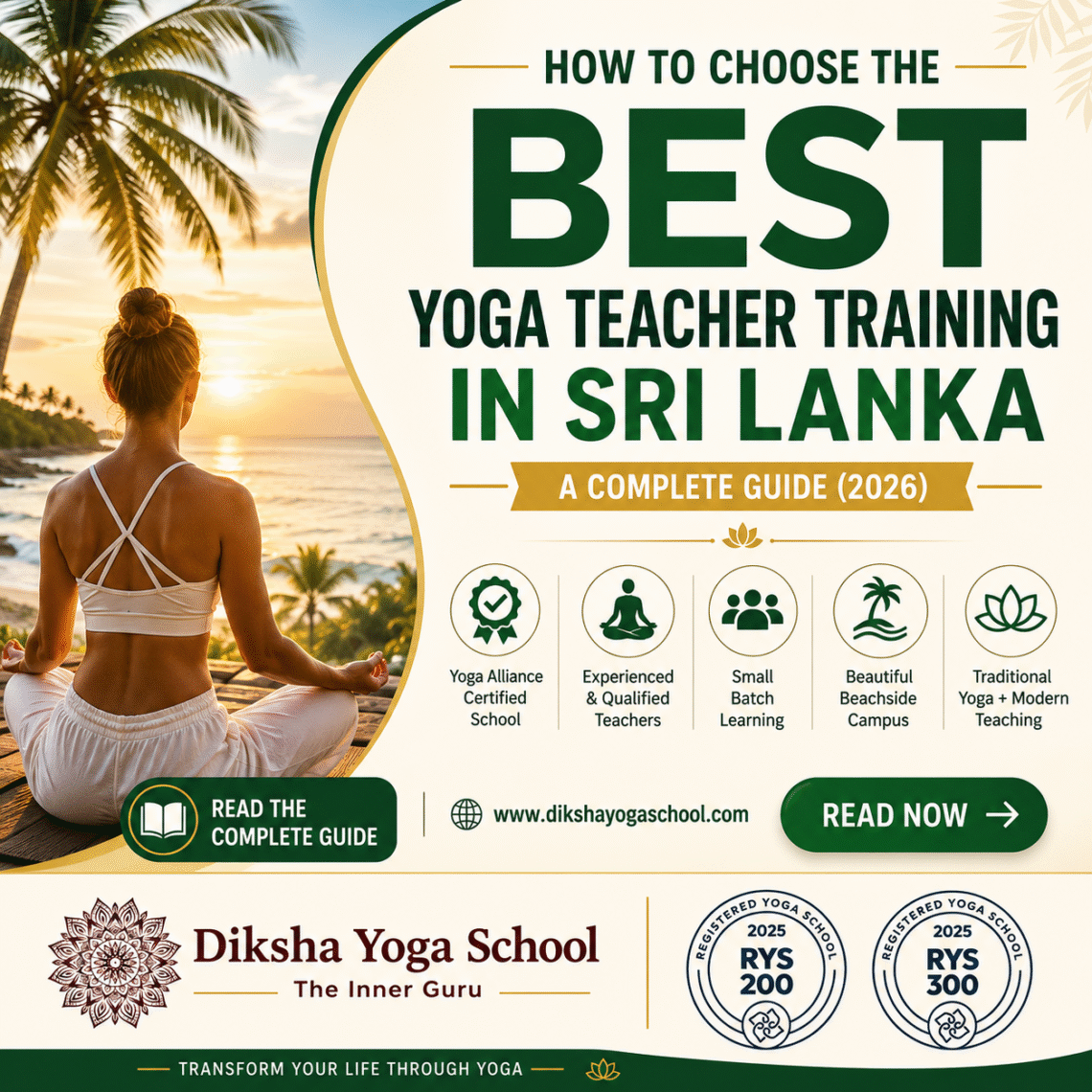 Choose the Best Yoga Teacher Training