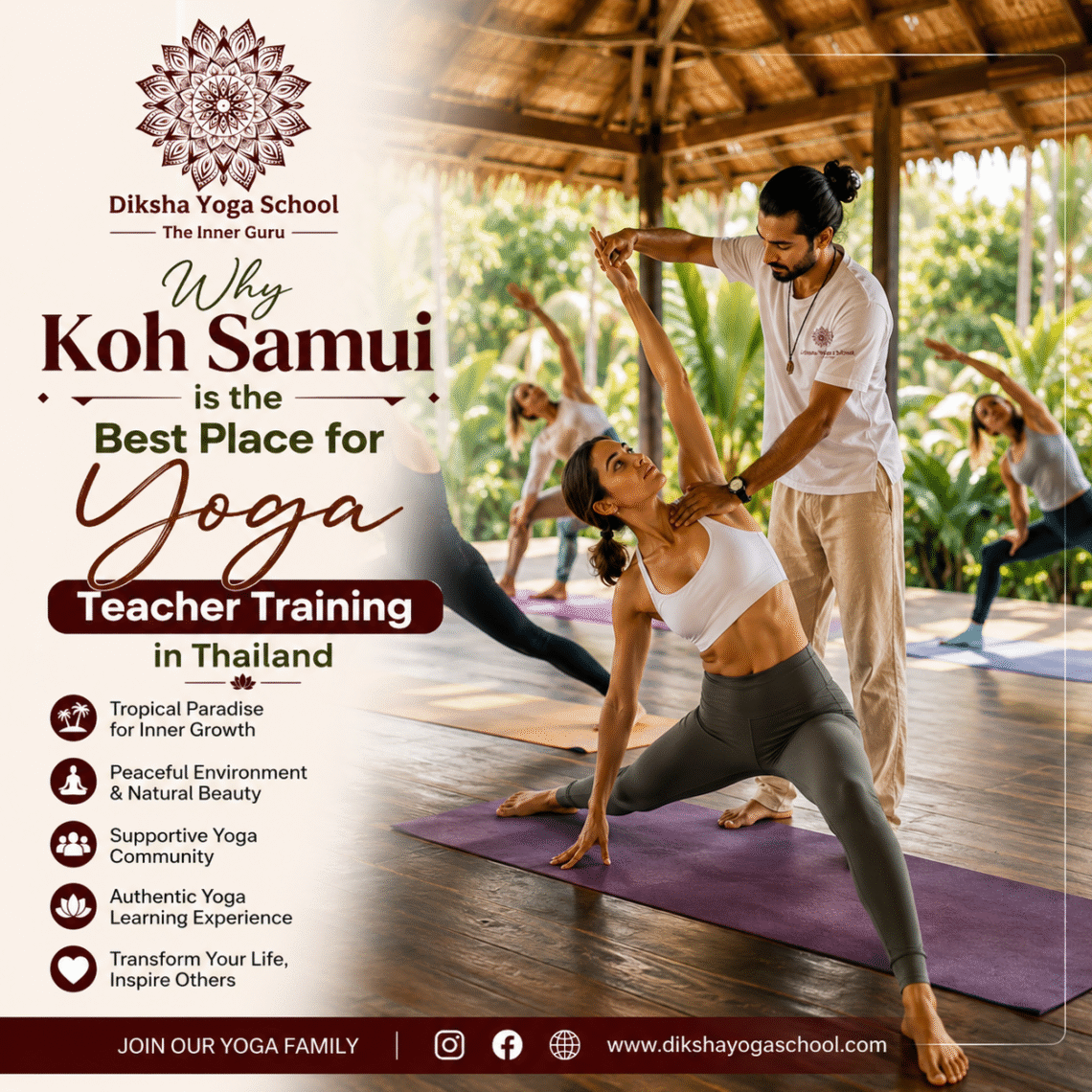 Why Koh Samui is the Best Place for Yoga