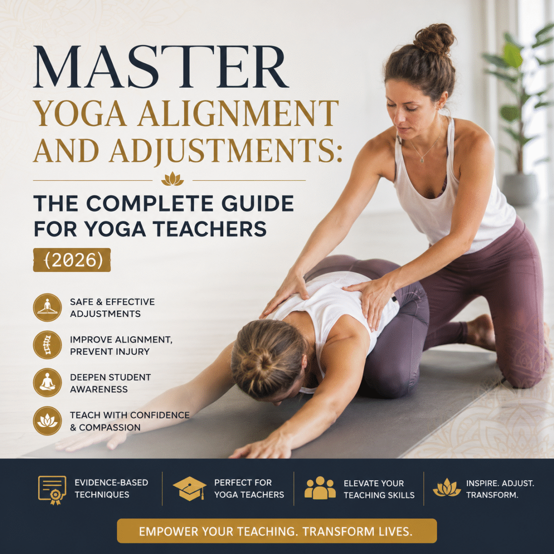 Master Yoga Alignment and Adjustments