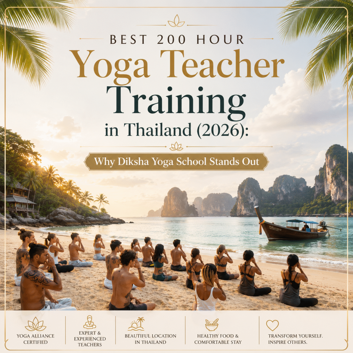 Best 200 Hour Yoga TTC in Thailand