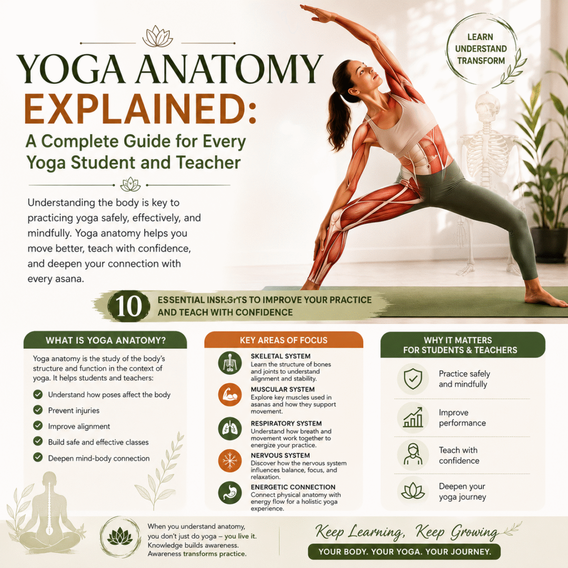 Yoga Anatomy Guide Students & Teachers