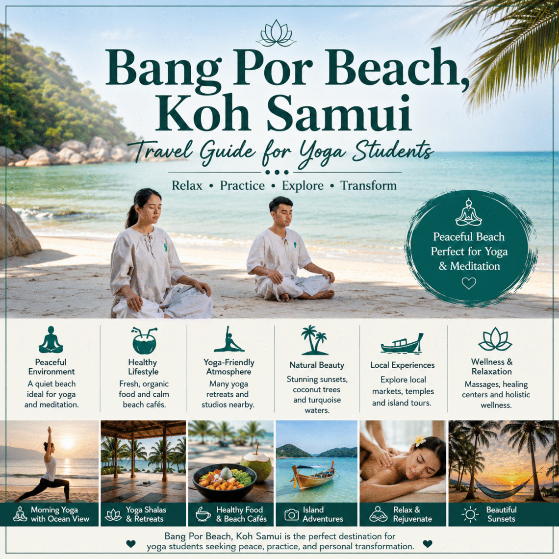 Bang Por Beach Koh Samui Travel Guide
