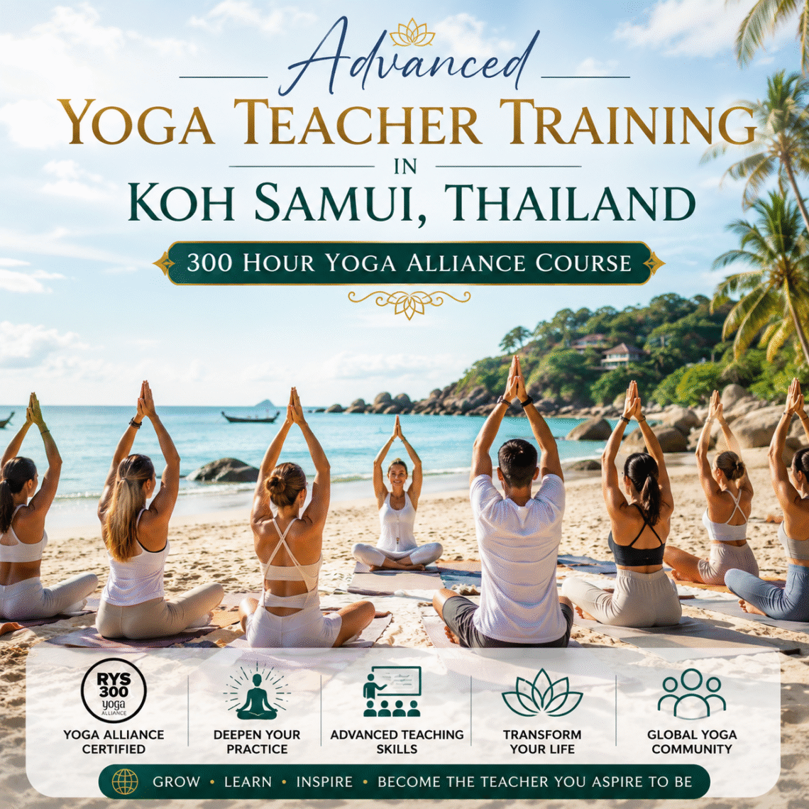 300 Hour Yoga Alliance Course