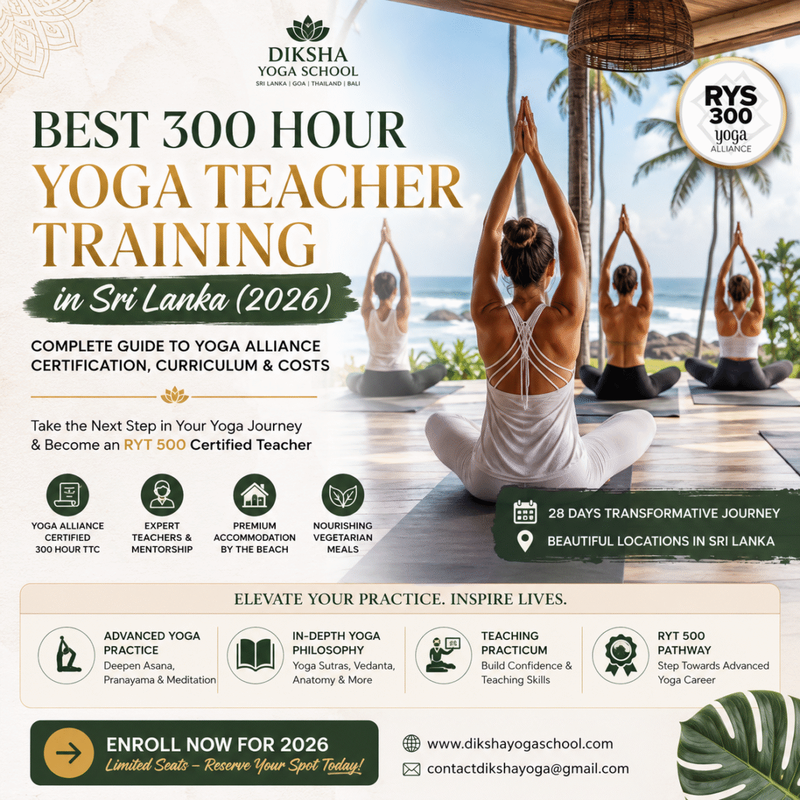 Best 300 Hour Yoga Teacher Training