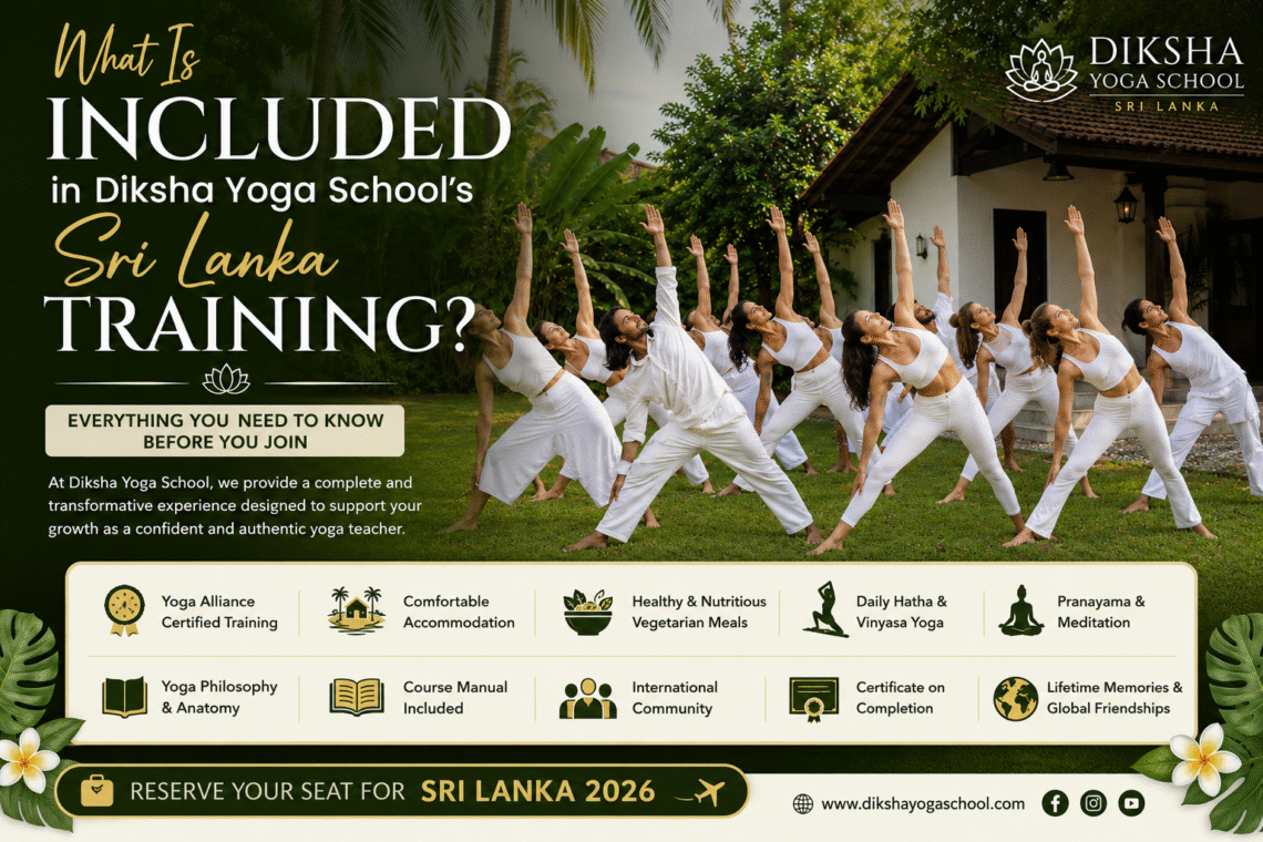 Diksha Yoga School's Sri Lanka Training