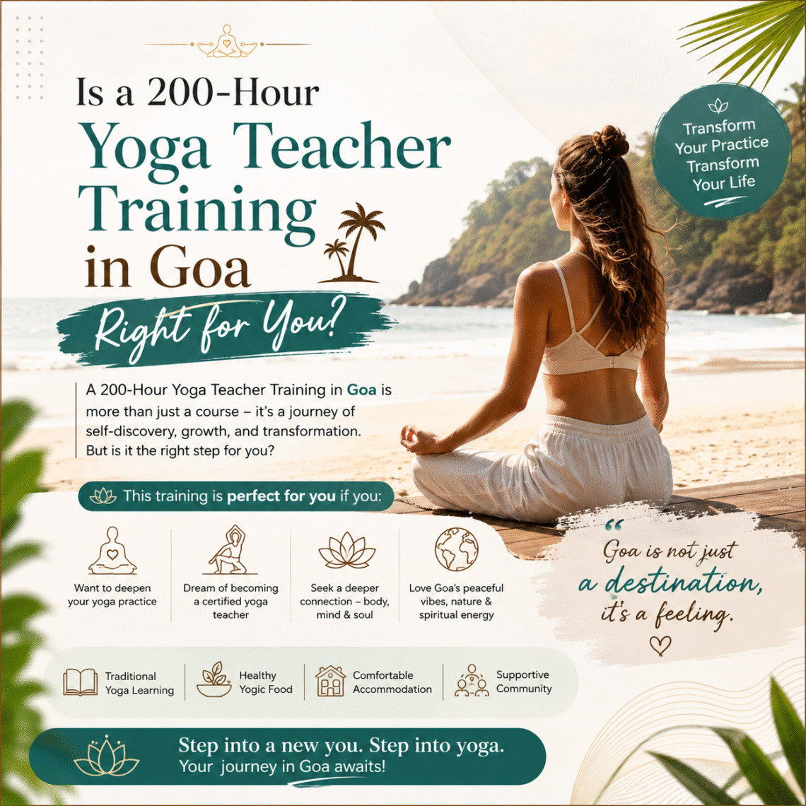 200 Hour Yoga TTC Goa Is Right for You