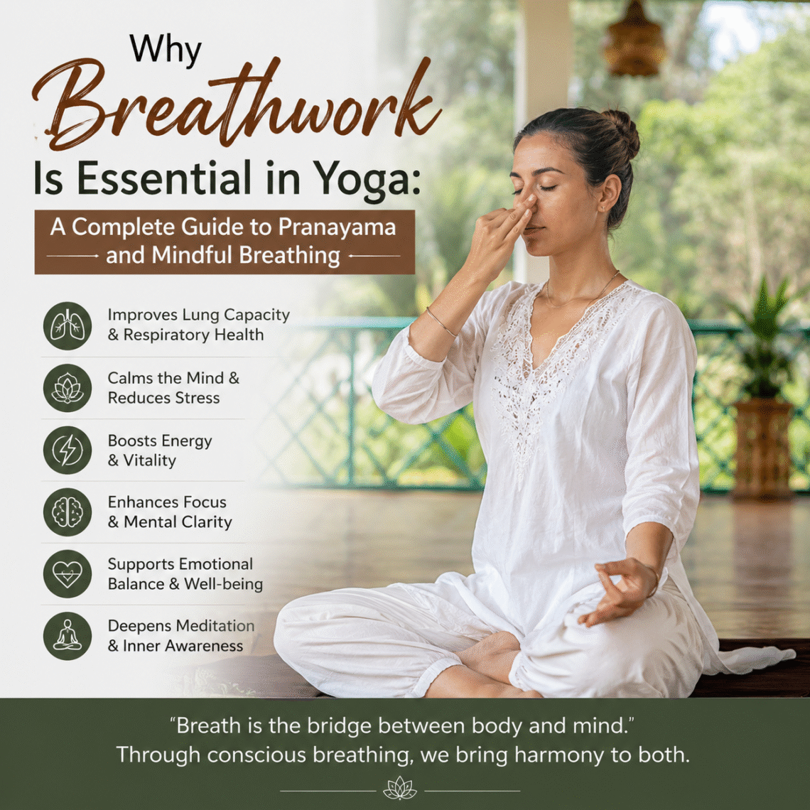 Why Breathwork Is Essential in Yoga