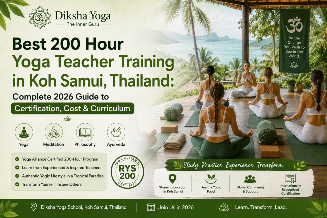 Best 200 Hour Yoga TTC in Thailand
