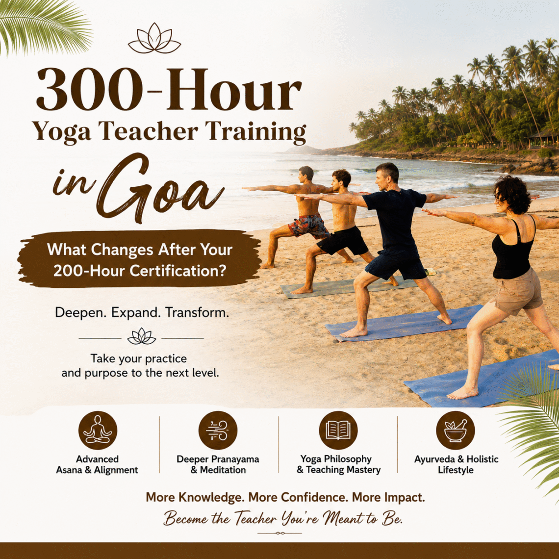 Best 300-Hour Yoga TTC in Goa