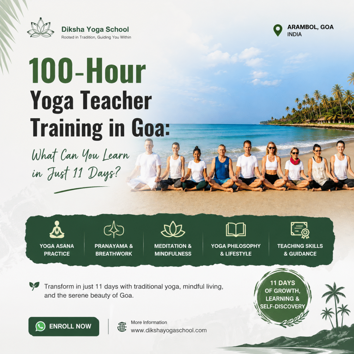 What Can You Learn in Just 11 Days