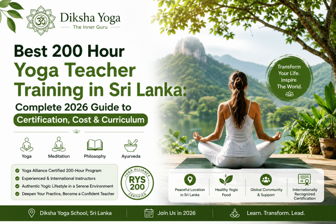 Best 200 Hour Yoga TTC in Sri Lanka