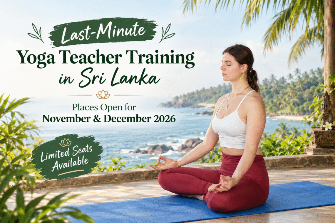Yoga Teacher Training Sri Lanka November