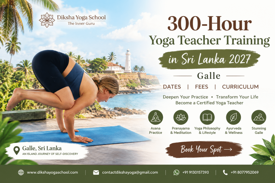 300 Hour Yoga Teacher Training Sri Lanka