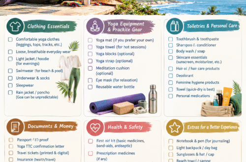 What to Pack for Best Yoga TTC in Goa