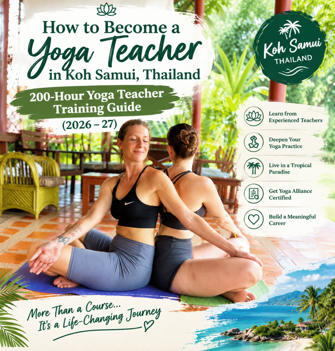 How to Become Yoga Teacher in Koh Samui