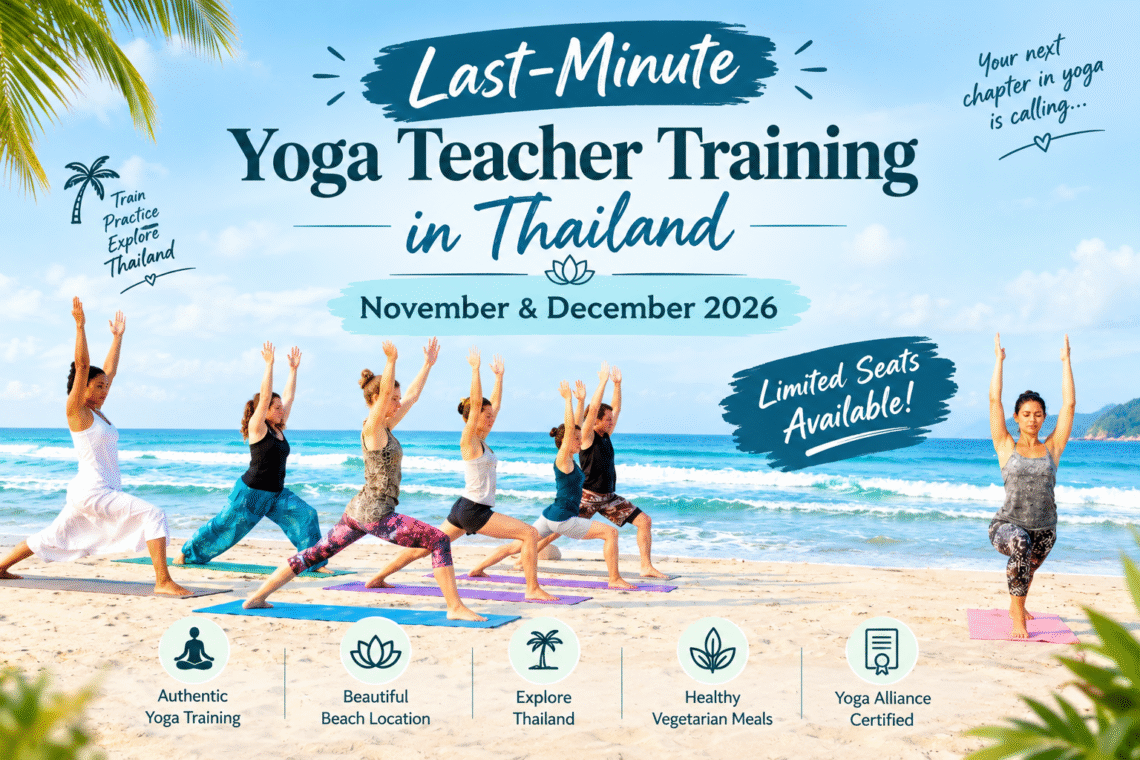 Yoga Teacher Training Thailand November