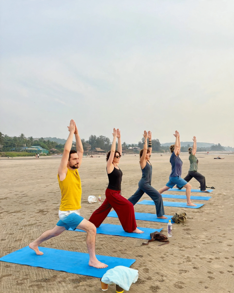 Arambol Beach, Goa, weather for yoga teacher training
