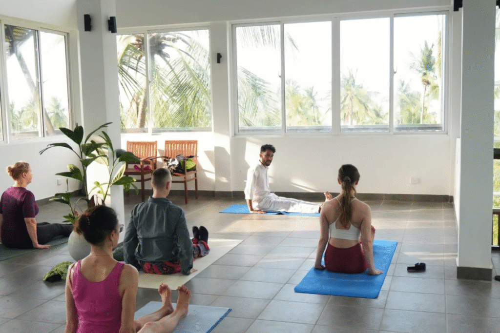 Yoga teacher training with Diksha Yoga School in Galle, Sri Lanka