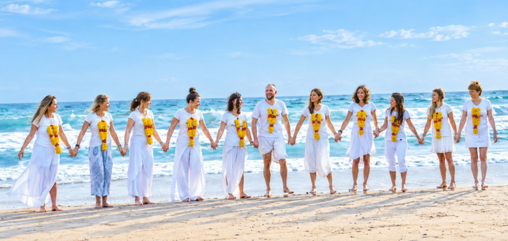 Diksha Yoga School 200 hour yoga teacher training Goa graduates