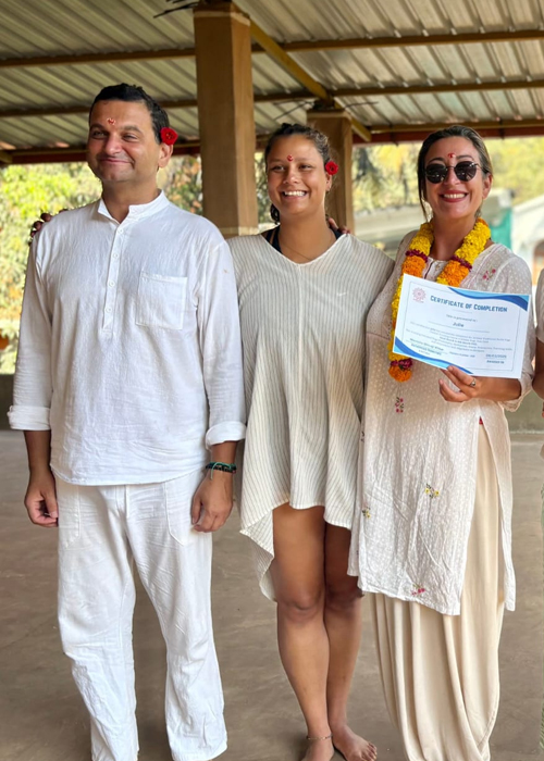 Yoga teacher training